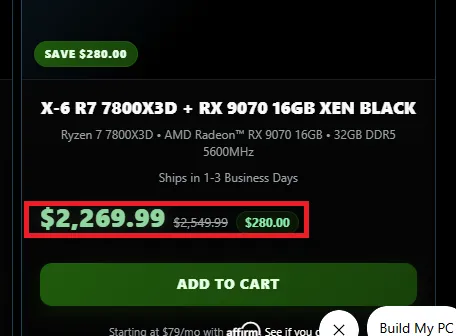 Xidax 10% off offer